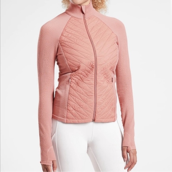 Athleta Flurry Force jacket Color Palermo Pink Size M - Picture 3 of 11